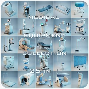 Medical Equipment Collection 25 in 1 vol1