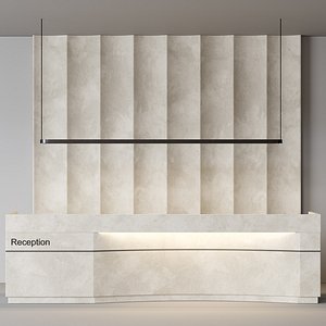 Office Furniture Reception Design 01