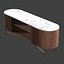 Supporto multimediale grande House of Oak Monaco