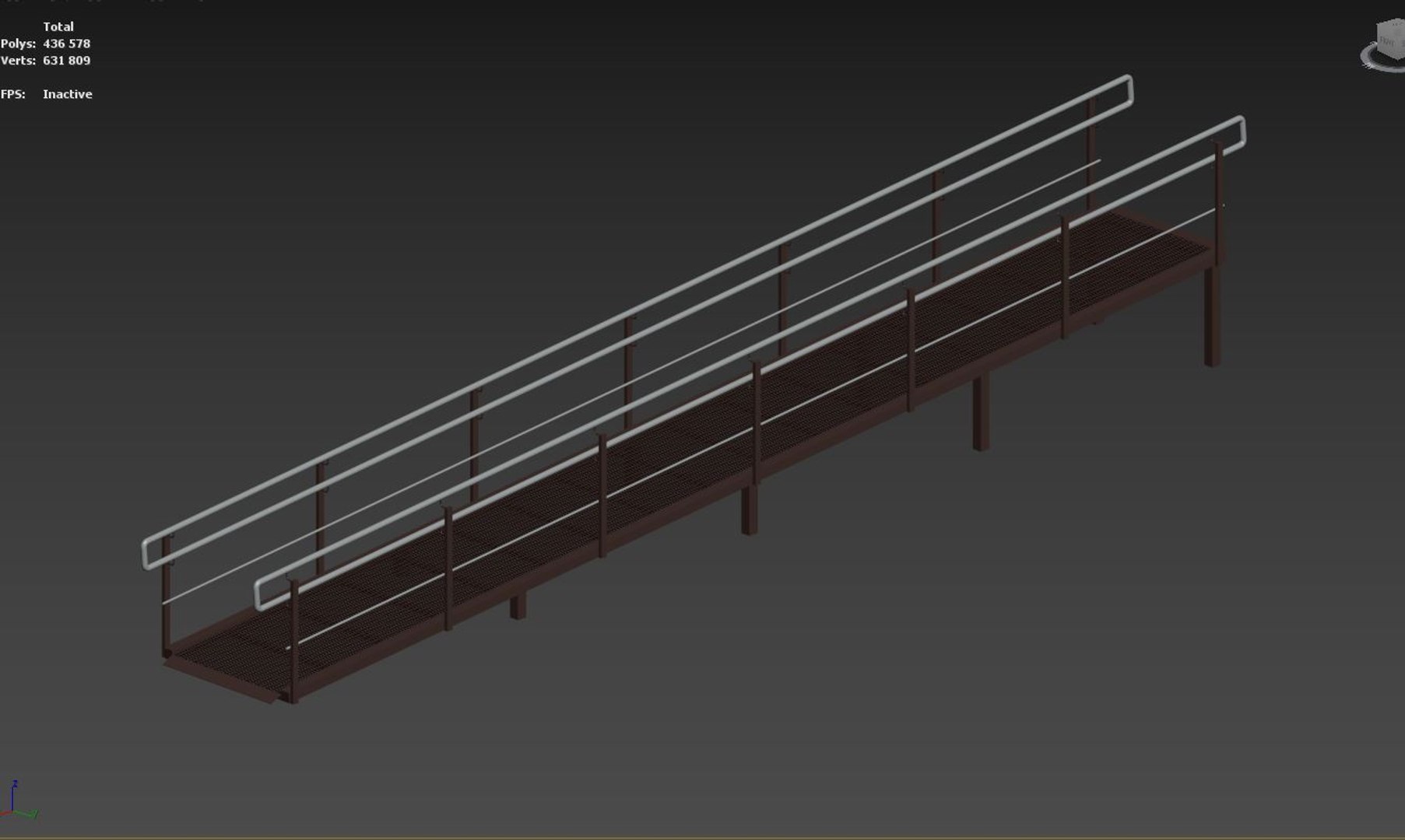 Disability Ramp 3D Model - TurboSquid 2075976