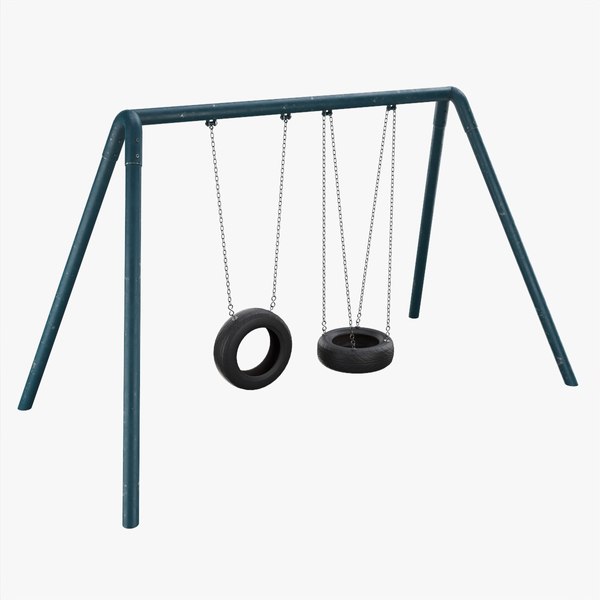 Outdoor tire swing 02 model