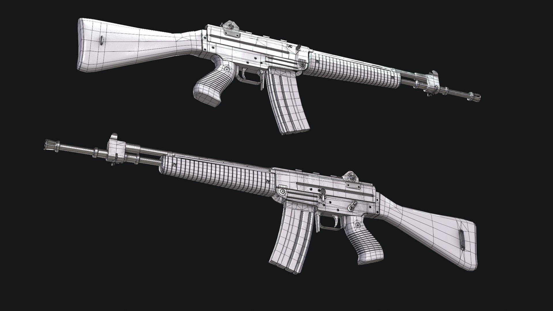 Beretta Ar70 3D - TurboSquid 2134640