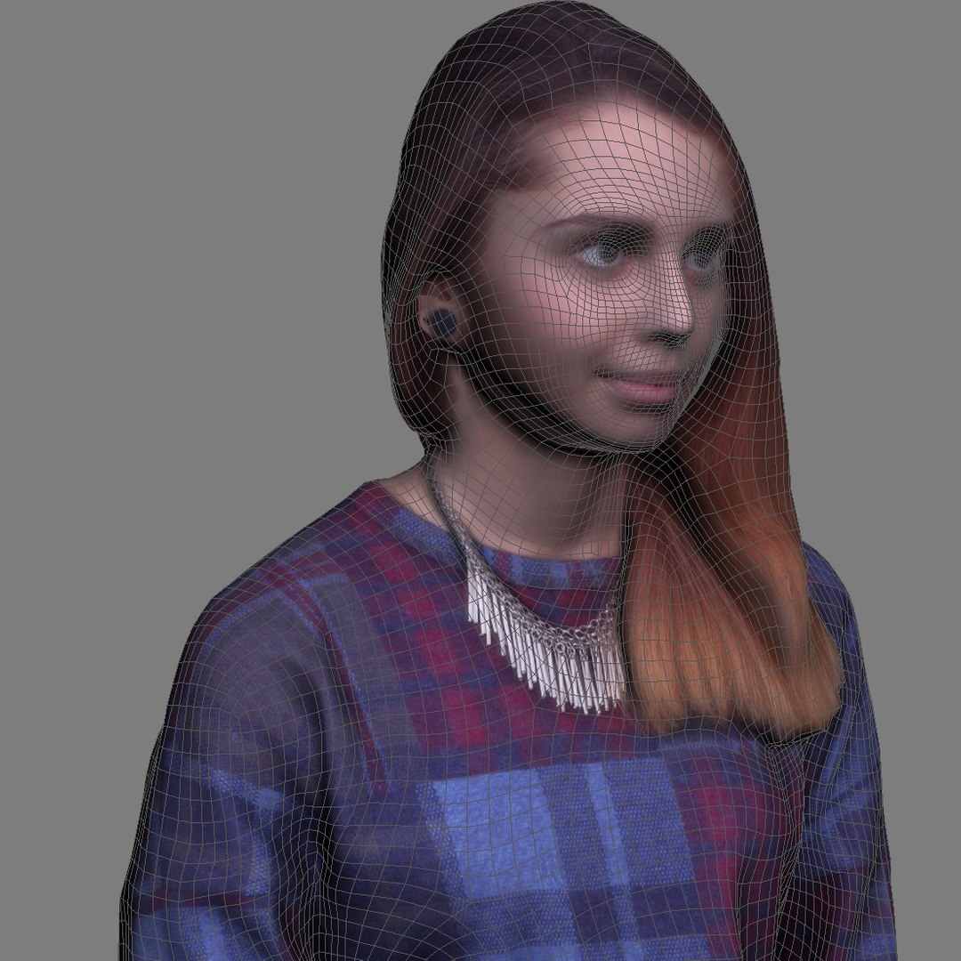 Realistic Human 3d Model