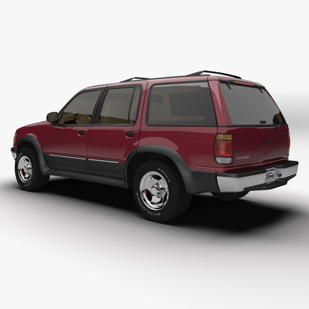 3d Model 1994 Explorer