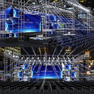 ballroom banquet hall 3D