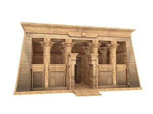 egyptian temple kalabsha 3D model