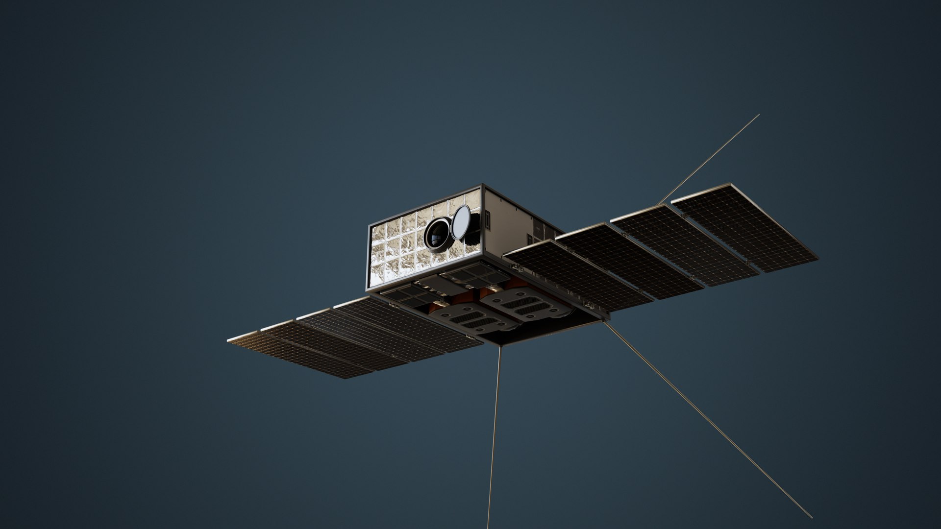 3D Cube Satellite model https://p.turbosquid.com/ts-thumb/ZU/K5xP1p/e8/render_0009/jpg/1756859973/1920x1080/fit_q87/15bf2d17518f1dc4f08009aab76c4842180fdba5/render_0009.jpg