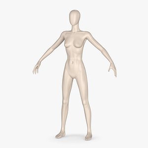 3D Mannequin Female model