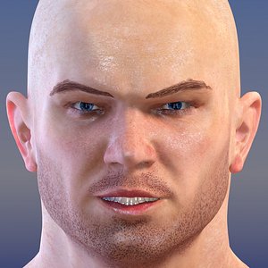 3d athletic male model