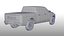 Low Poly Dodge Ram 1500 Rebel