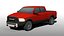 Low Poly Dodge Ram 1500 Rebel