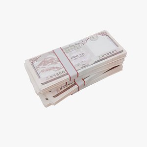 10 Nepalese Rupee NPR 3D model