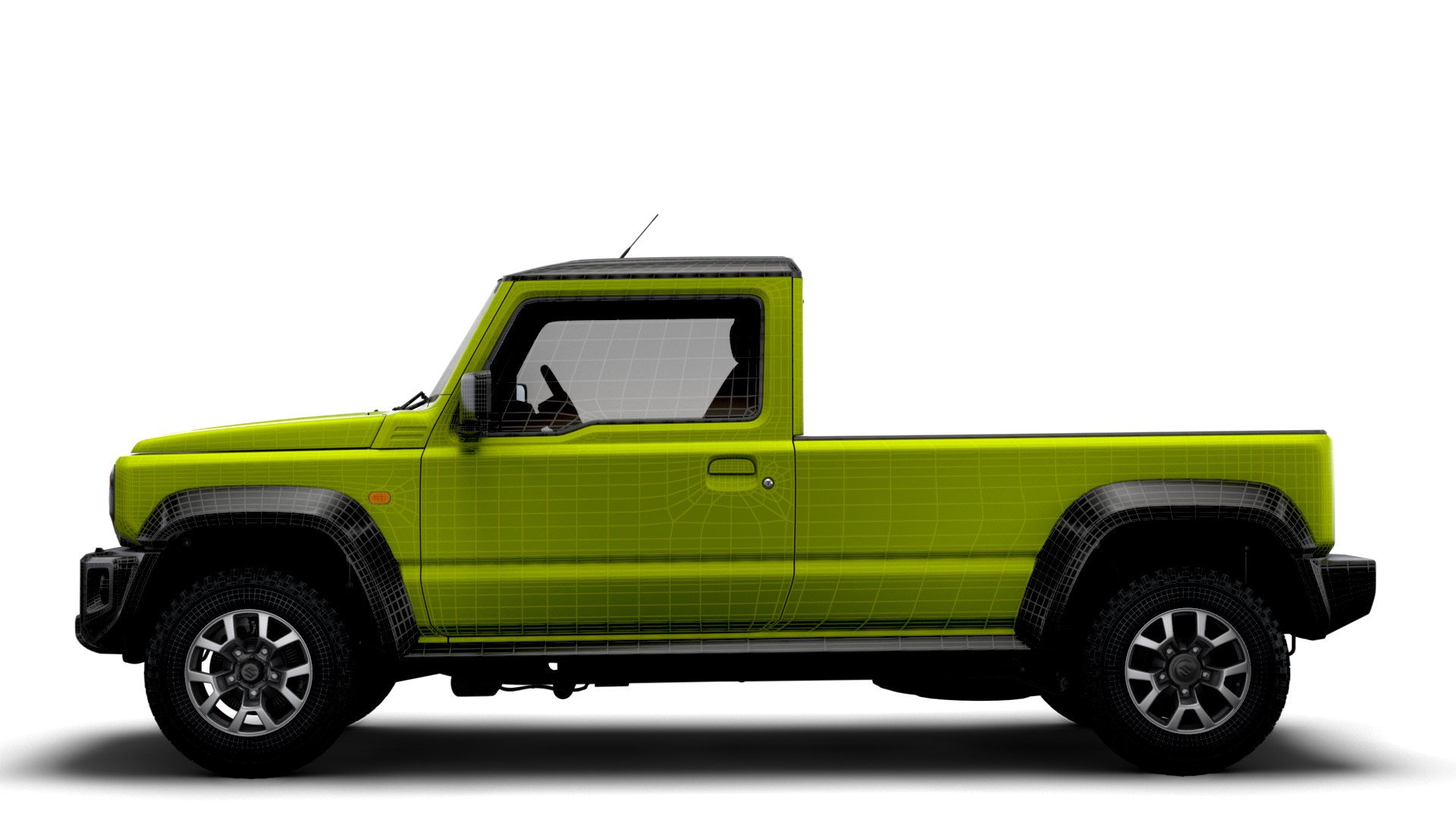 3D Suzuki Jimny PIckup 2023 Model TurboSquid 2017297