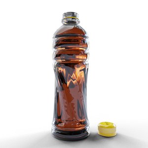 3D model plastic bottle