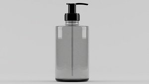 3D Pump bottle model