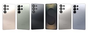 Samsung Galaxy S25 Ultra All Colors 3D model