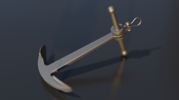 经典船锚 3D 模型3D模型 - TurboSquid 2518628