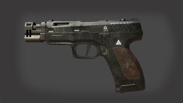 Armas foto-realistas para jogos Modelo 3D - TurboSquid 1195466