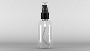 3D Cosmetic Cream bottle 3D