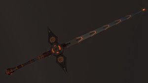 Sci-Fi Sword V2 3D model