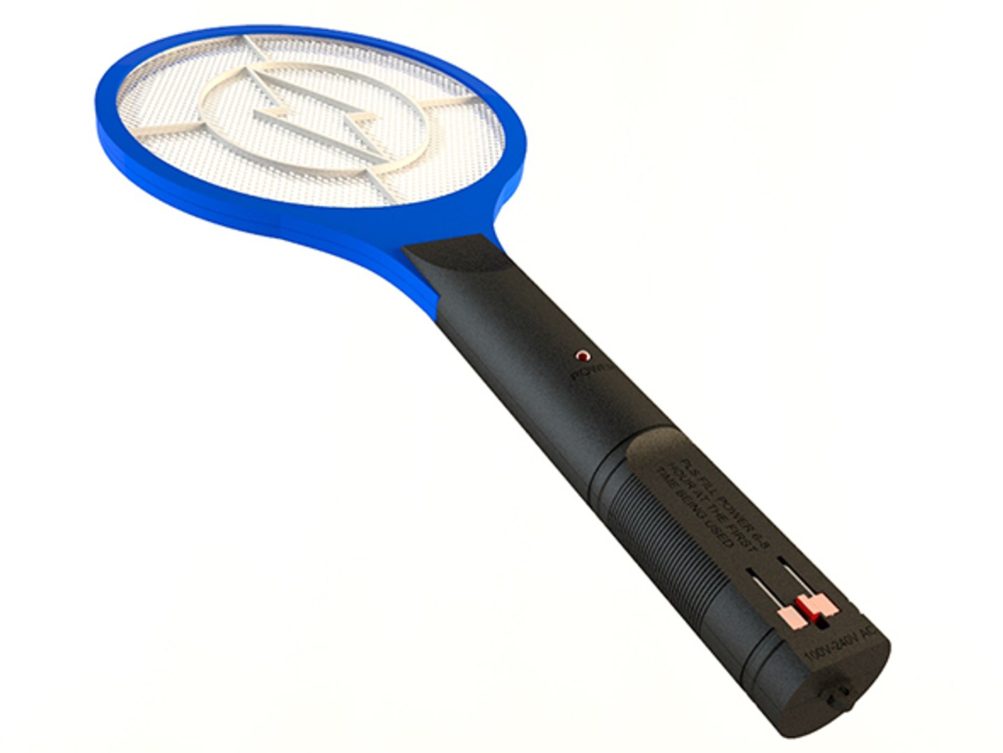 Mosquito Racket Zapper 3d Model