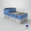 Industrial Building 15 Blue