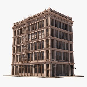 soho facade 11 3D model