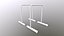PBR Dipping Parallel Dip Bar 3D model