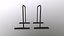 PBR Dipping Parallel Dip Bar 3D model