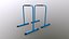 PBR Dipping Parallel Dip Bar 3D model