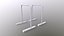 PBR Dipping Parallel Dip Bar 3D model