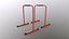 PBR Dipping Parallel Dip Bar 3D model