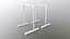 PBR Dipping Parallel Dip Bar 3D model