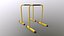 PBR Dipping Parallel Dip Bar 3D model