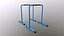PBR Dipping Parallel Dip Bar 3D model