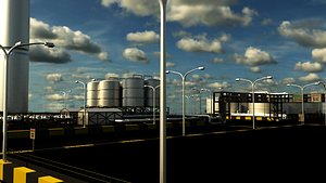 3D Oil Refinery