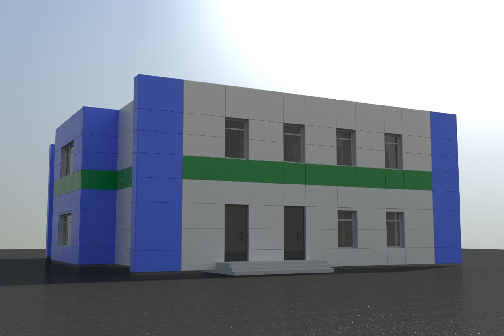 3D building model - TurboSquid 1303368