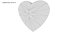 3D Heart Shape Diamond