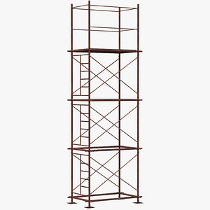 old scaffoldings modular industry model