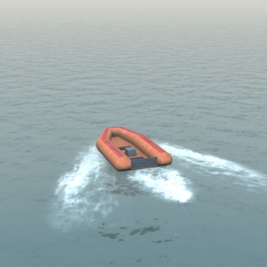 Inflatable Dingy 3d Max
