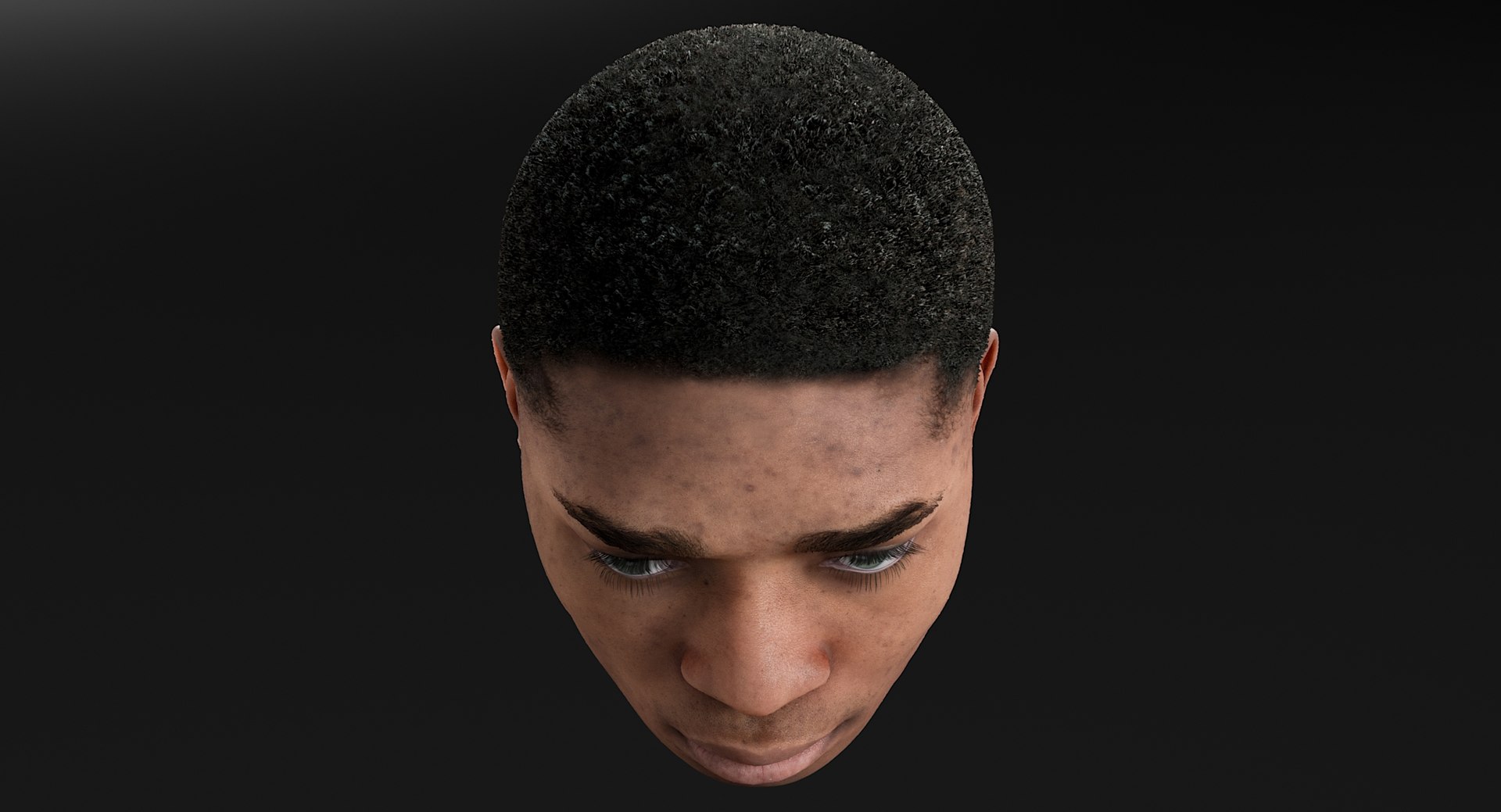 Realistic 18s Male Head 3D Model - TurboSquid 1462485