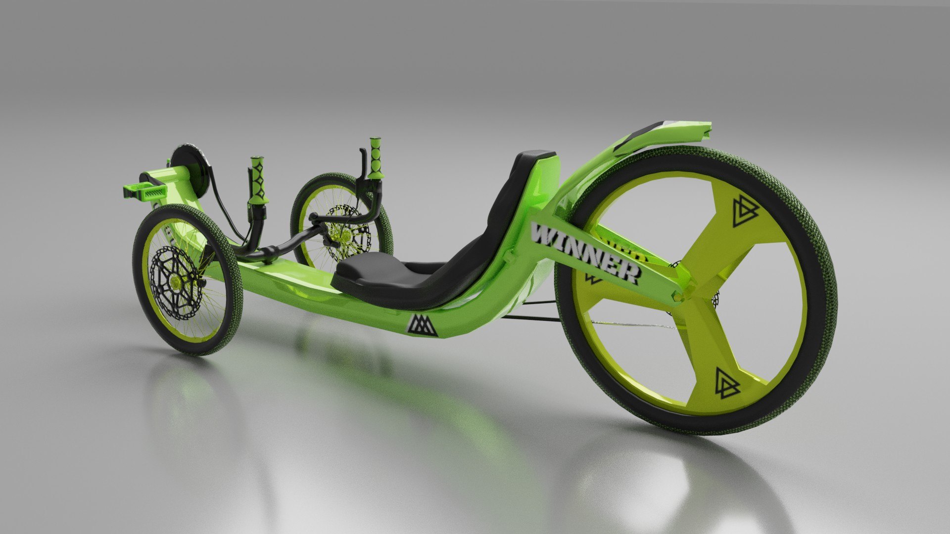 green machine trike bike