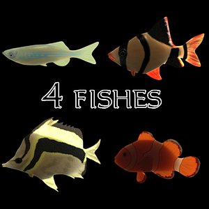 fishes 4set