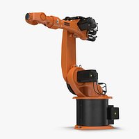 Kuka Robot KR 16-3 Rigged for Maya