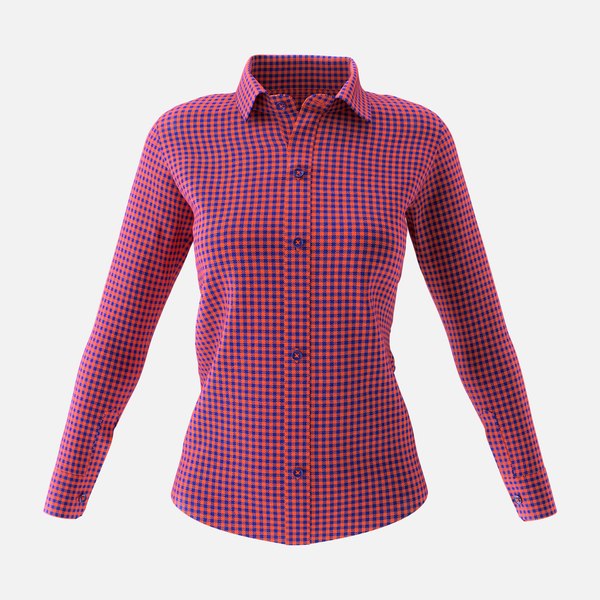 woman shirt 3D model