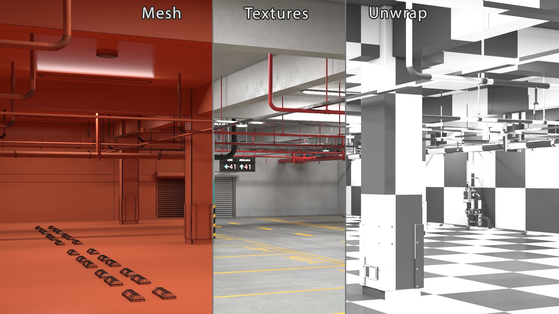 3D Empty Underground Parking model https://p.turbosquid.com/ts-thumb/ZV/h8JjK6/CG/emptyundergroundparkingvray3dmodel012/jpg/1725113047/1920x1080/fit_q87/cdd130a9d460d49a49df1d8192ad788700a3a98f/emptyundergroundparkingvray3dmodel012.jpg