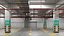 3D Empty Underground Parking model