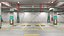 3D Empty Underground Parking model