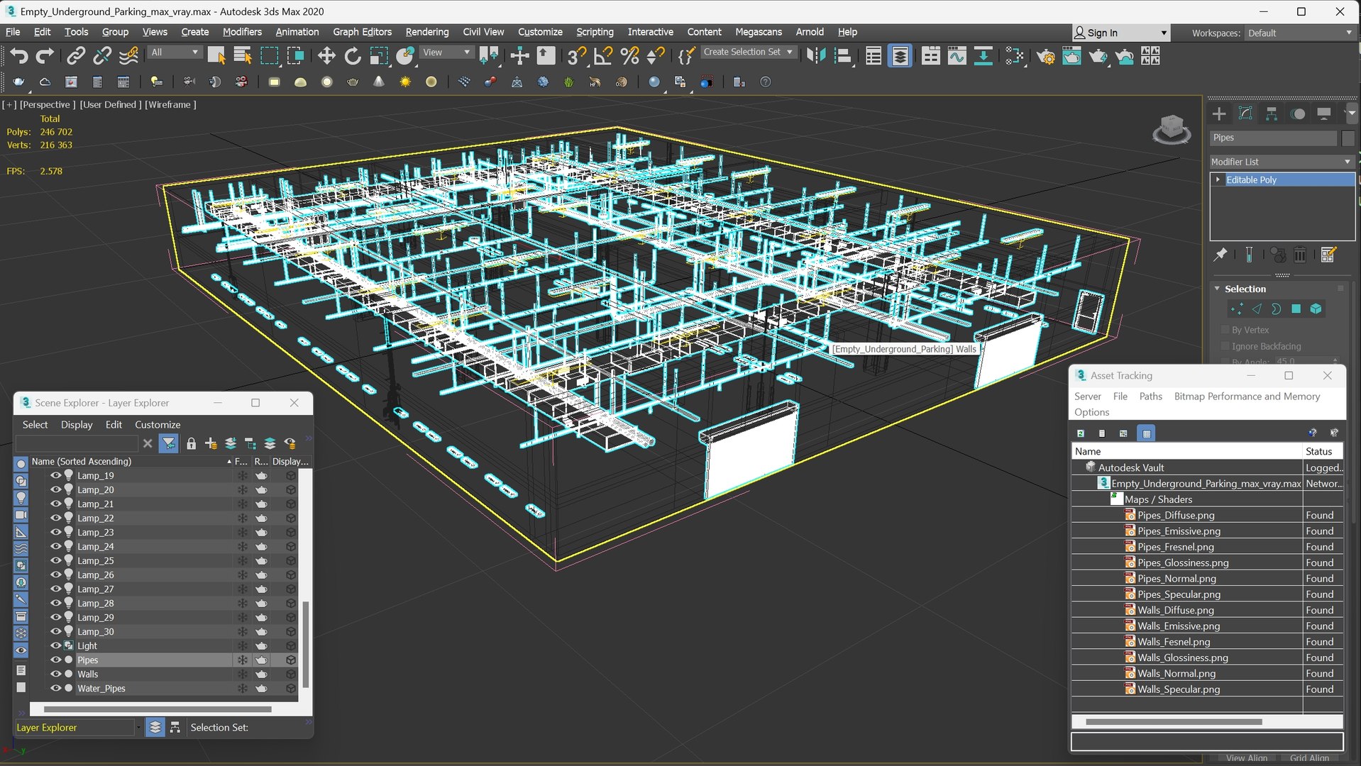 3D Empty Underground Parking model https://p.turbosquid.com/ts-thumb/ZV/h8JjK6/d6/emptyundergroundparkingvray3dmodel016/jpg/1725113062/1920x1080/fit_q87/6301d3a3c84acaaeb5bfb15a0054496bb21f106d/emptyundergroundparkingvray3dmodel016.jpg