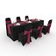 Table et chaise de banquet 131